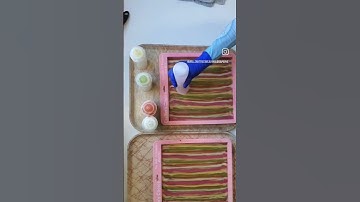 NATURE Ebru Inspired Herbal Essence Soap Design #coldprocesssoap #soapmaking #soapasmr #diyideas