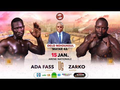 🛑Direct Zarko vs Ada Fass à l'arène nationale - achetez votre pass pay per view sur senaffiche