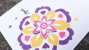 Paper Piecing Technique - Stretch Your Stamps!