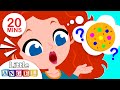 🍪 Who Took The Cookie? Sing Along with Princess Merida & Humpty Dumpty | Kids Songs by Little Angel