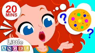 🍪 Who Took The Cookie? Sing Along with Princess \& Humpty Dumpty | Kids Songs by Little Angel