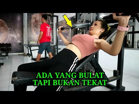 Bikin gagal fokus saat lihat cewek cantik ini latihan Fitness - part 11.