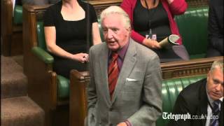Prime Minister David Cameron tells veteran MP Dennis Skinner to resign