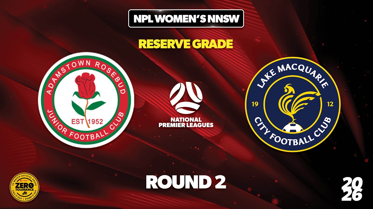 NPL Women's NNSW Reserve Grade Round 2 - Adamstown Rosebud JFC v Lake Macquarie City FC