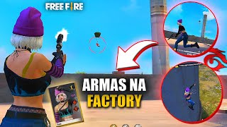 FERROU!! AGORA TEM LOOT EM CIMA DA FACTORY DO SERVIDOR AVANÇADO DO FREE FIRE