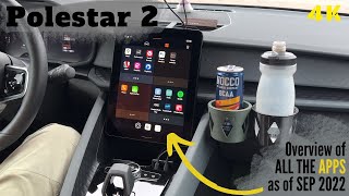 Overview of ALL THE APPS in the Polestar 2 screenshot 3