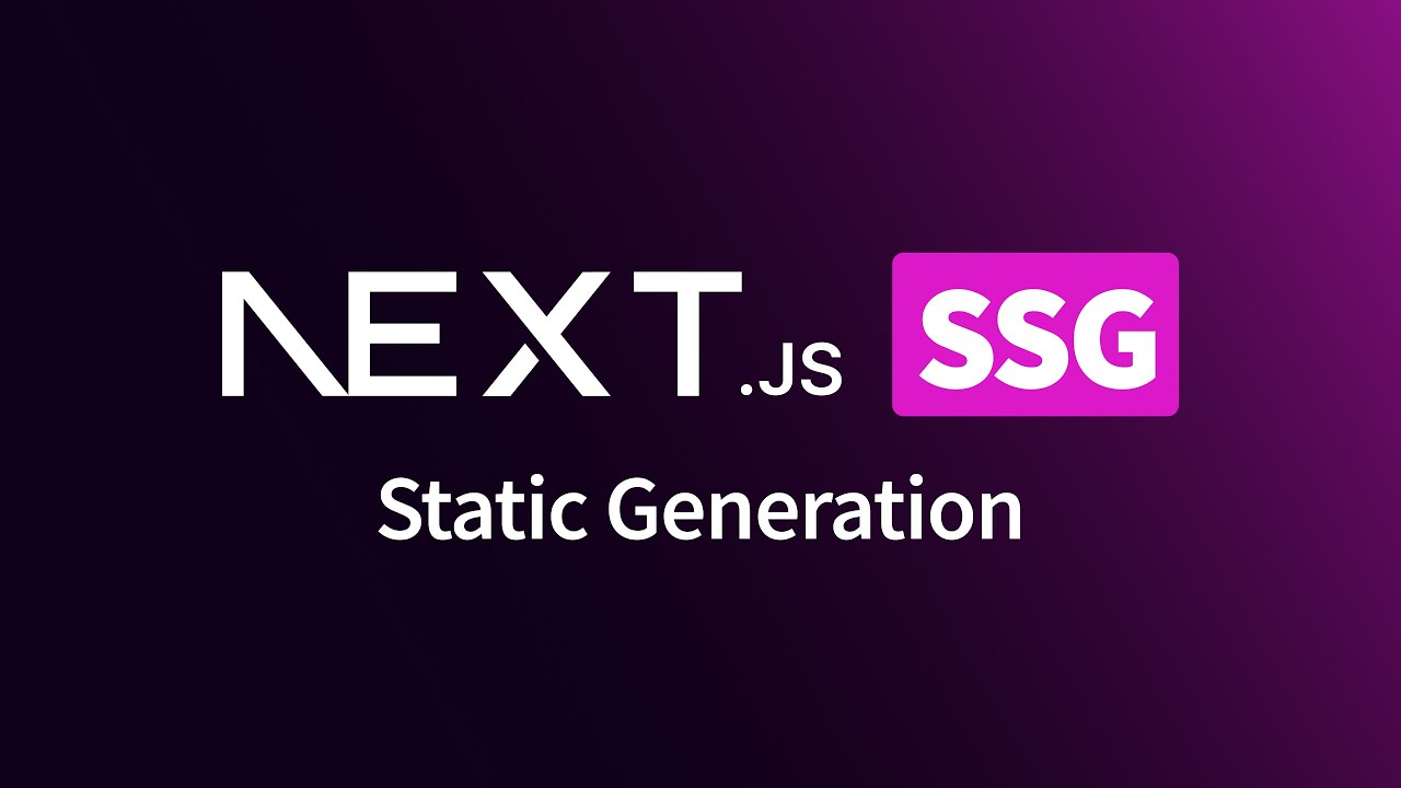 What is Static Site Generation? How Next.js Uses SSG for Dynamic Web Apps