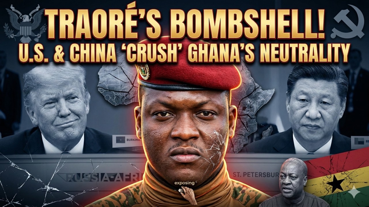 U.S. AND CHINA Crush GHANA's NEUTRALITY: The Brutal Reality IBRAHIM TRAORÉ Just Exposed!