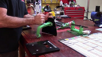 Inline fabrication Quick Change System Top Plate, Redding Powder Measure Stand Installation