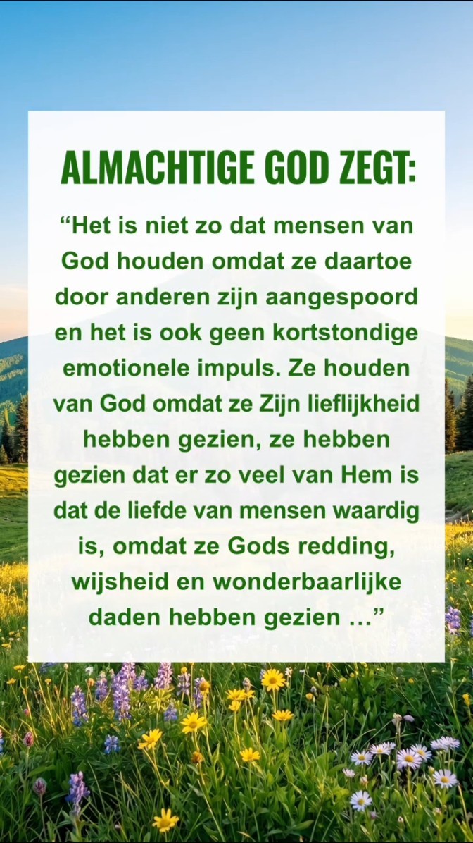 Kom elke dag dichter bij God, begin met het lezen van Zijn woorden