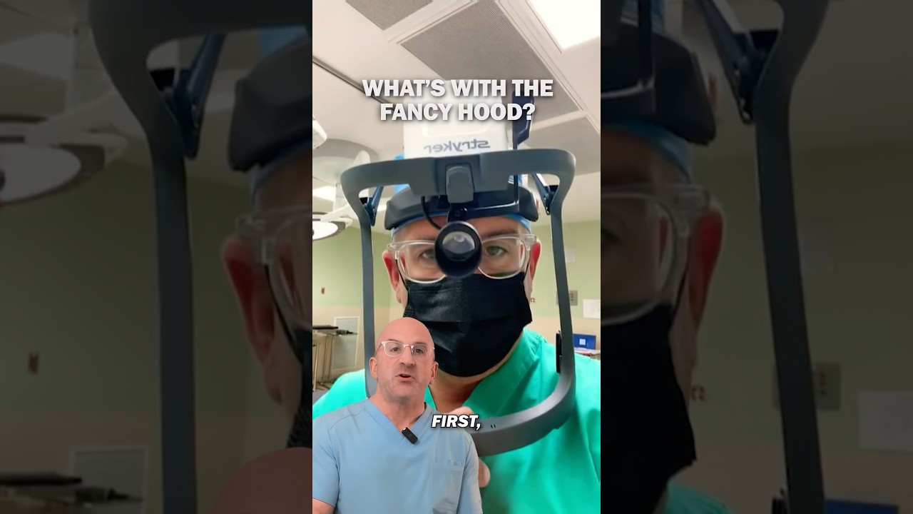 Why Orthopedic Surgeons Wear Those Fancy Hoods⁉️
