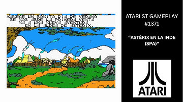 Astérix En La Inde (SPA) (Atari ST / Gameplay #1371)
