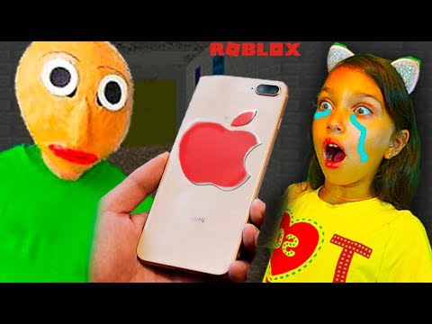 БАЛДИ Забрал IPHONE XS Папа СЛЕДИТ BASICS СПАСАЕМ КОТЕНКА BALDI ...