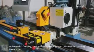 Automatic pipe cutter ——servo feed