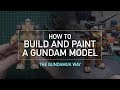 How to build and paint a Gundam model