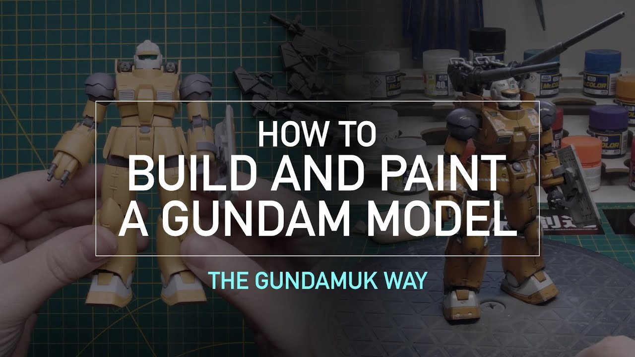 How To Build And Paint A Gundam Model