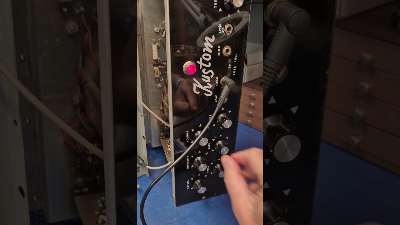 Kustom K200 amp #shorts #repair #diy #amplifier #guitar #tube