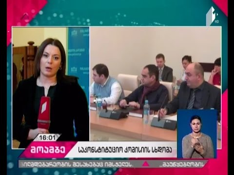 საკონსტიტუციო კომისიის თემატური ჯგუფი ადამიანის უფლებათა და მართლმსაჯულების საკითხებზე მსჯელობს