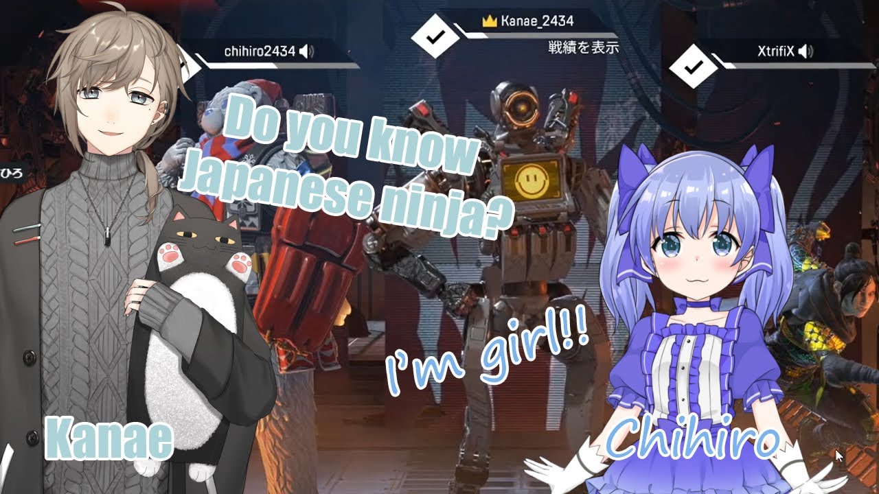 [ENG SUB] Kanae & Chihiro's APEX Adventures with a Filipino Player [Nijisanji]