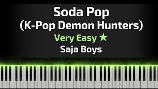 Soda Pop (Kpop Demon Hunters) (Very Easy) - SAJA BOYS