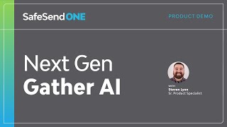 SafeSend One Next Gen Gather AI | Firm Experience