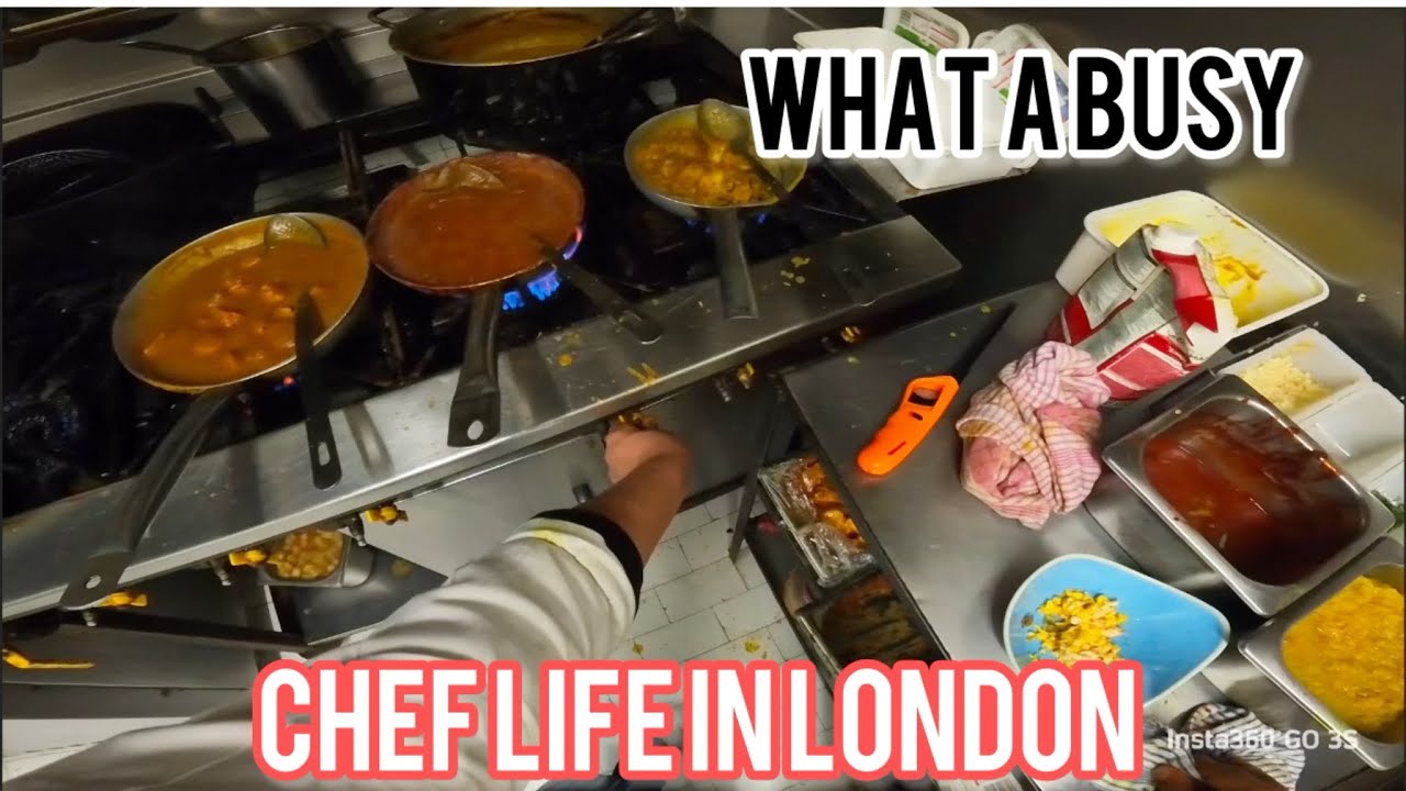 A Chef life In London || Busy Day || Chef Sandeep Uk || - YouTube