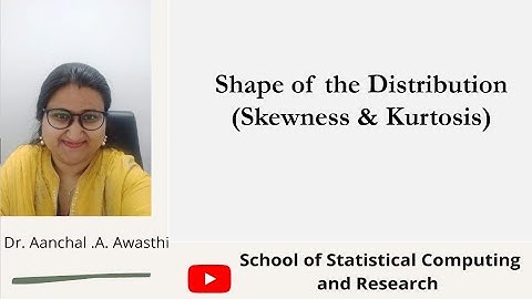 Skewness & Kurtosis