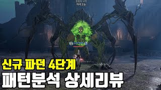 [나이트크로우] 파티던전 4단계 패턴분석 클리어 했습니다