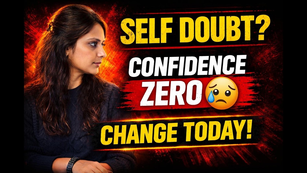 Kya Aapko Self Doubt Hai? Confidence Kaise Badhaye | Stop Overthinking & Build Confidence😇
