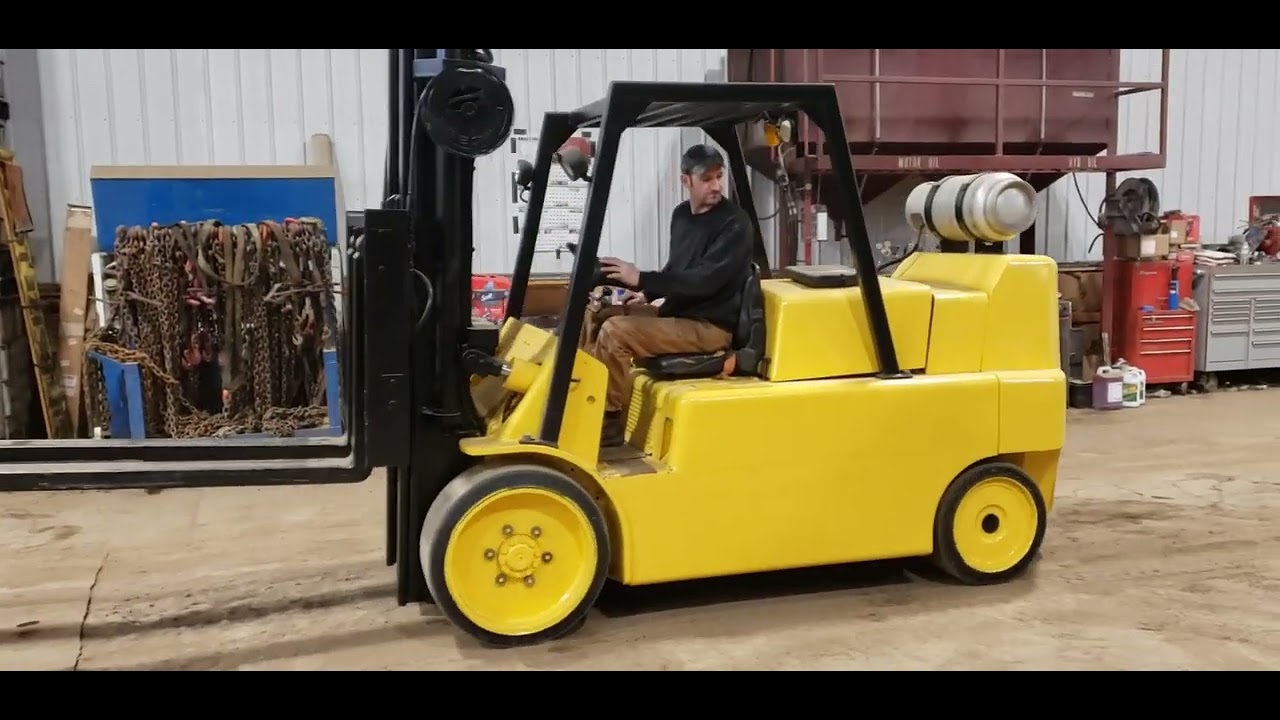 22,000 lbs Lowry Forklift For Sale YouTube
