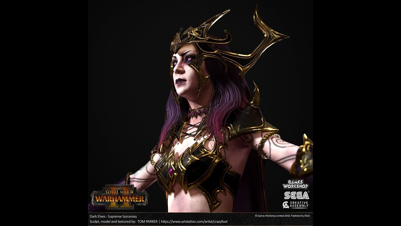 Dark Elves VS Vampire Coast (The 200 Kill Supreme Sorceress!)//Total War Warhammer 2