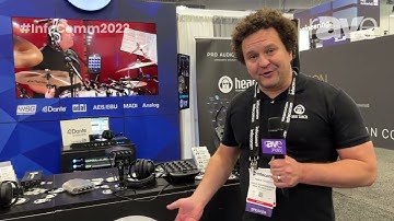 InfoComm 2022: Hear Technologies Shows Dante-Enabled Switch Back M8RX Interface, 2-in-1 Product