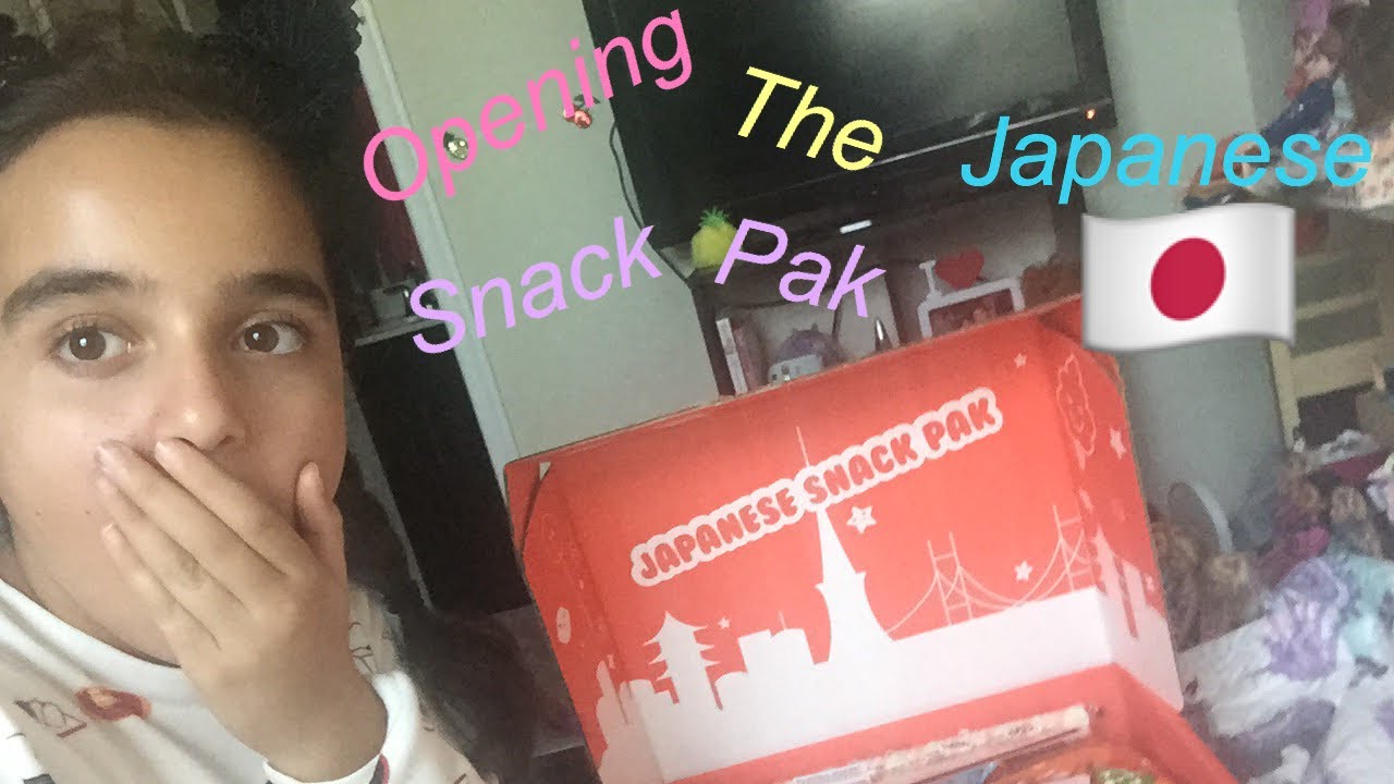 💕Opening the Japanese snack pak 💕 YouTube
