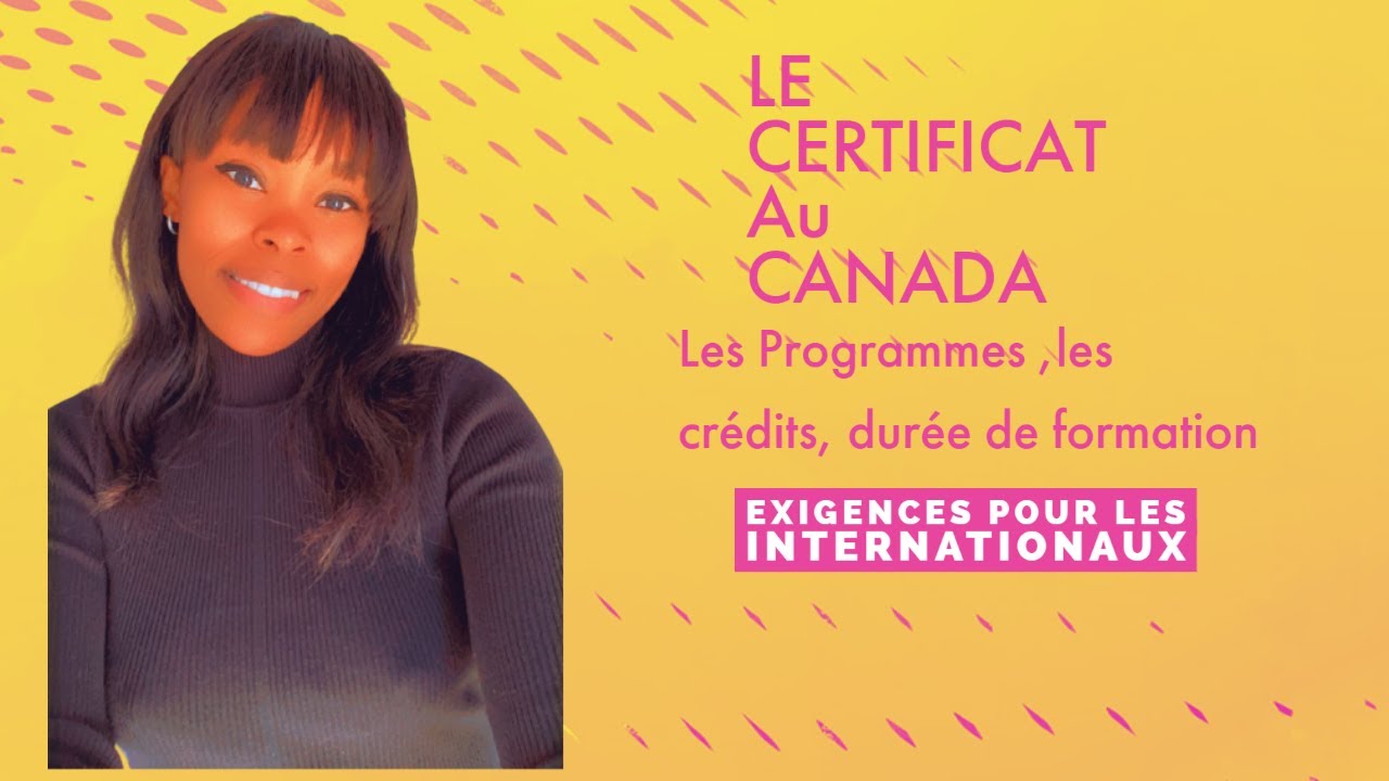 Le Programme Certificat au Canada