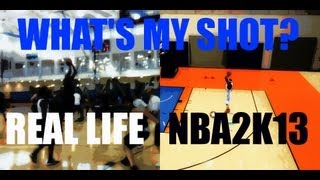 NBA2k13 | MyCareer | What is my Jumpshot Real Life Shot.