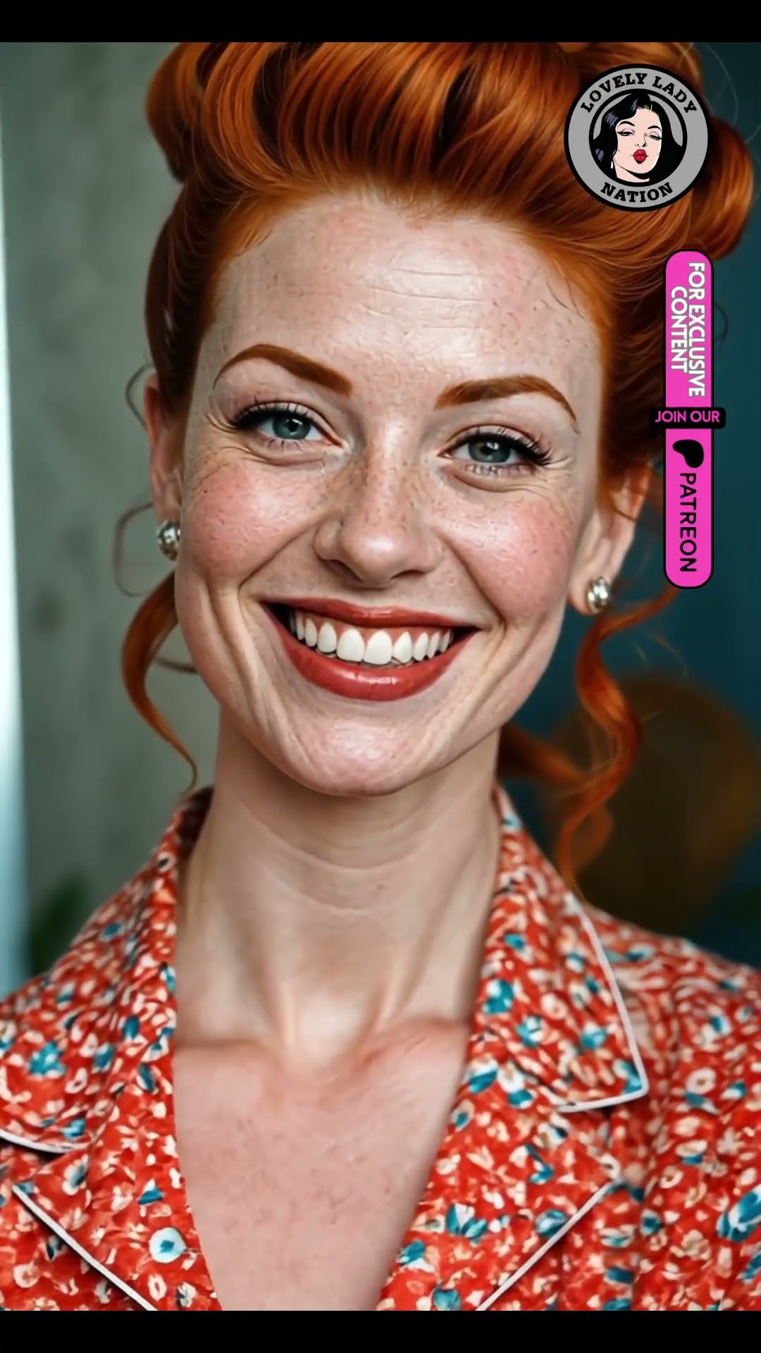 pretty rockabilly portrait - ginger hair edition vol.7 VIDEO SLIDESHOW