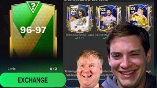 96-97 exchange, my luckiest day in fc mobile 🤩 #fcmobile