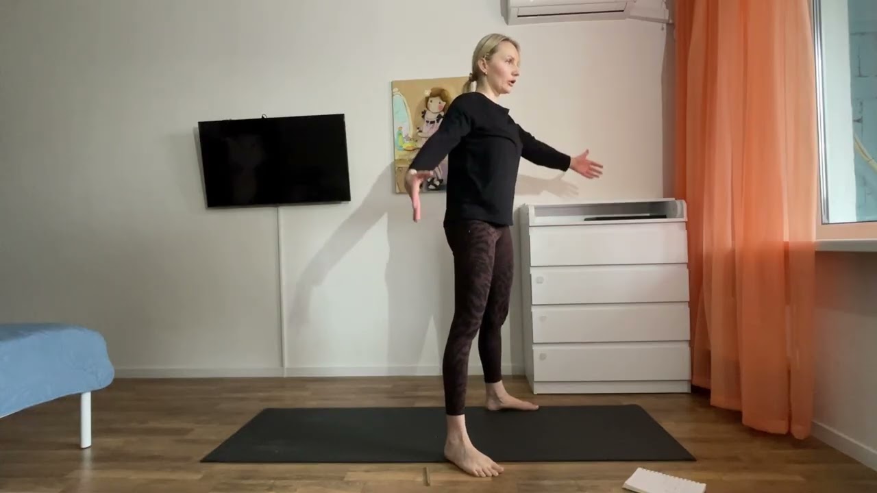 Знімаємо біль у спині та шиї за 20 хв | Йога для новачків