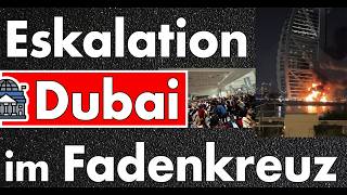 Hormuz dicht, DXB attackiert, Burj Khalifa attackiert, Burj Al Arab getroffen! Beendet den Job!