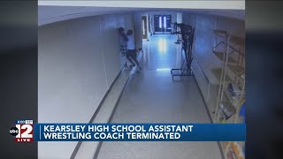 Kearsley High School assistant wrestling coach fired after incident caught on camera