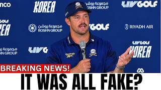 It's OVER Bryson DeChambeau Makes HUGE LIV Golf Announcement