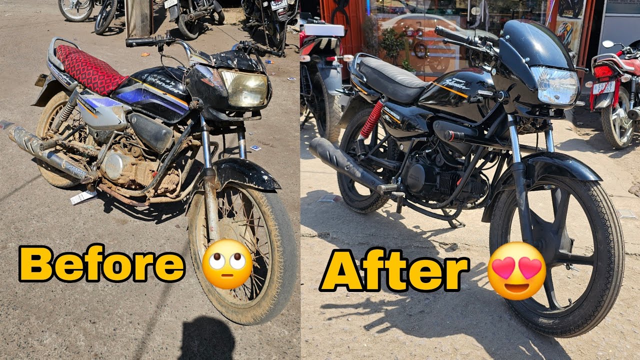 Super Splendor Full Restoration/ Super Splendor Full Modified / Monster Machine 