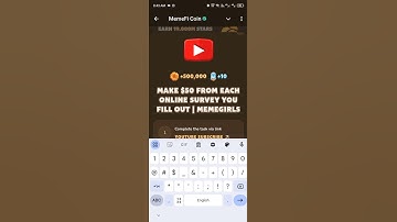 MemeFi Code today daily Reward Earn Make $50 From Each online survey you fill out