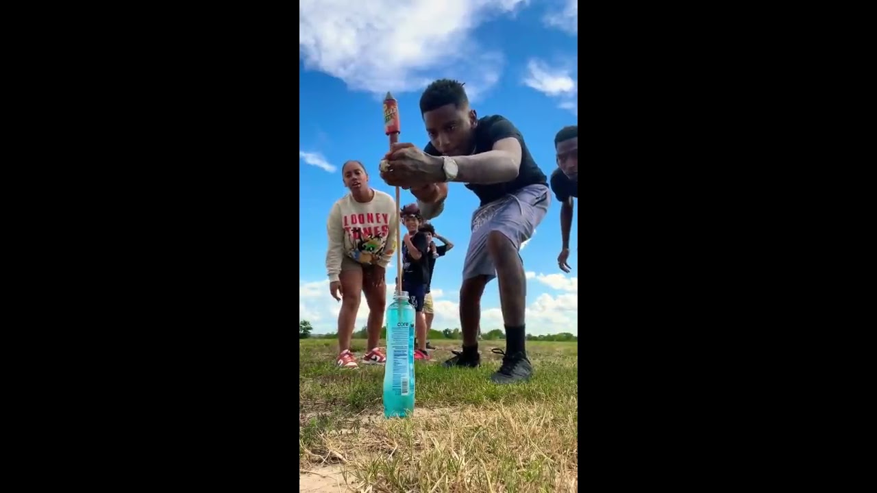 How Scary People Be Popping Fireworks Shorts