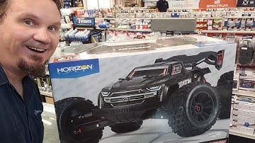 Arrma Kraton EXB Full Option Roller Unboxing First Look - HobbyTown HobbyPlex Omaha, Nebraska