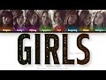 Girls Generation 少女時代 Girls Japanese Ver Color Coded Lyrics Han Rom Eng 