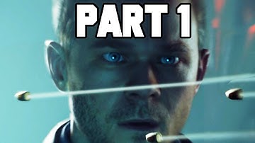 Quantum Break Gameplay Walkthrough Part 1 - INTRO & FULL GAME!! (XB1 1080p HD)