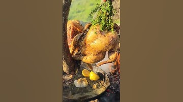 Grilling Chicken Over Fire Like a Pro 🔥🍗 | ASMR Cooking Outdoors