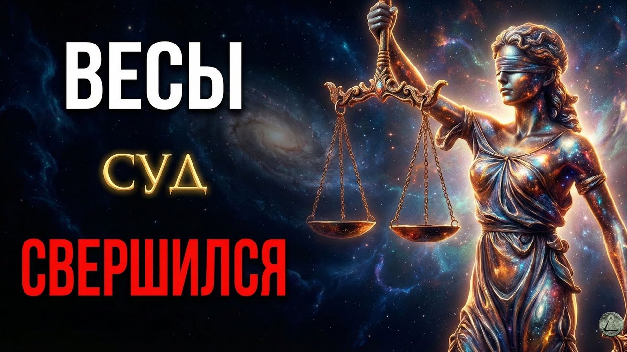 ВЕСЫ: ЧАС РАСПЛАТЫ НАСТАЛ! ⚖️ Бумеранг вернулся к тем, кто разрушил ваше равновесие.