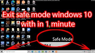 How to exit safe mode windows 10 screenshot 4